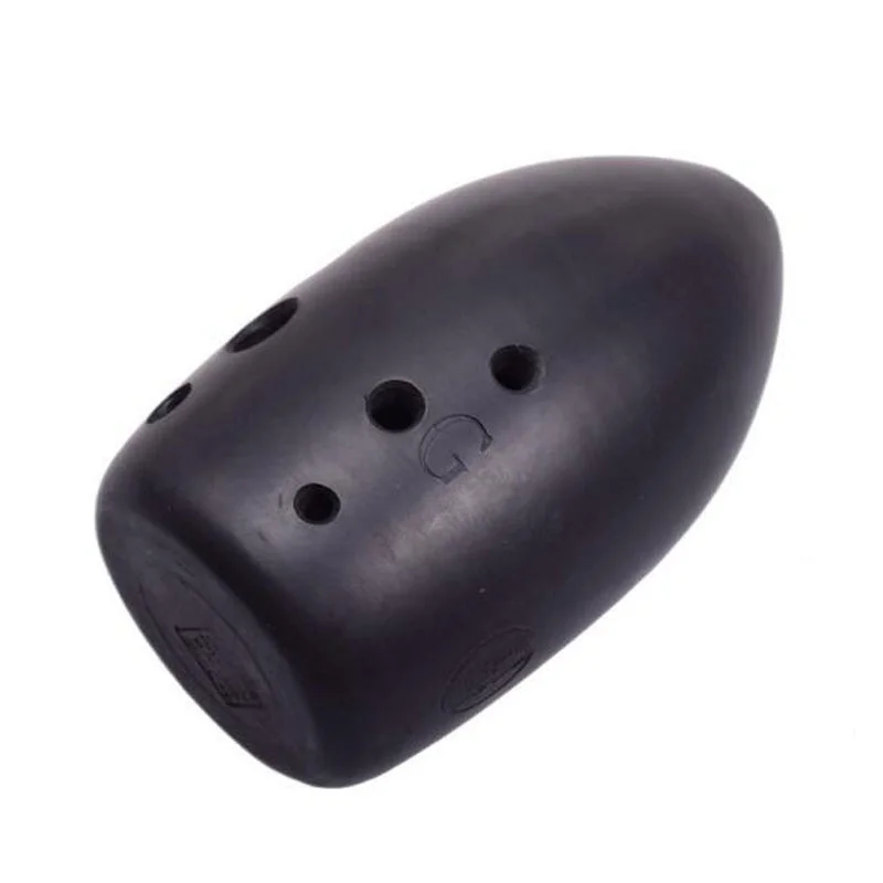 Preta com Câmara Flauta de Argila Ocarina de Cerâmica Chinesa de 8 Flauta Antiga Orifícios Cerâmica Dupla Profissional Instrumento Musical Chave g Xun - Image 5