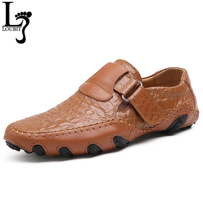 Homens De Couro Sapatos Casuais 2017 Homens Da Moda Sapatos Sping size38 48 Outono Homens Flats Calçados Masculinos Condução Sapatos de Alta Qualidade