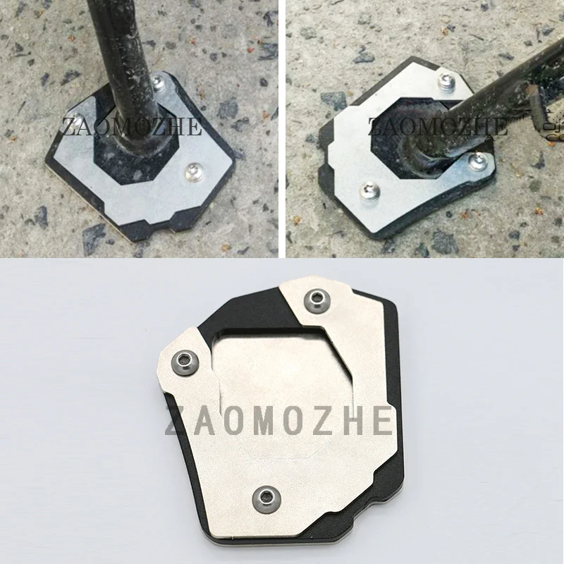 

Motorcycle Sidestand Foot Kickstand Plate Pad for BMW F800GS Adventure F800 GS 2008 2009 2010 2011 2012 2013 2014 2015 2016
