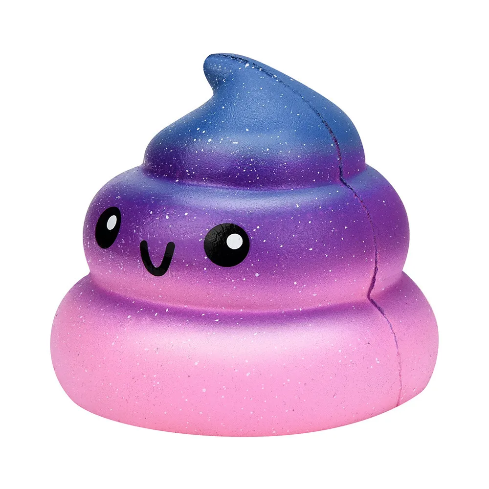 

Stress Relief Toy Squeeze ToysExquisite Fun Galaxy Poo Scented Squishy Charm Slow Rising Stress Reliever Toy 2019 #40