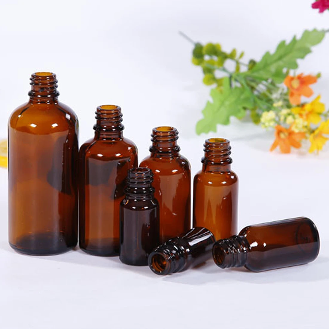 Newest Amber Glass Liquid Reagent Pipette Bottle With Eye Dropper Drop