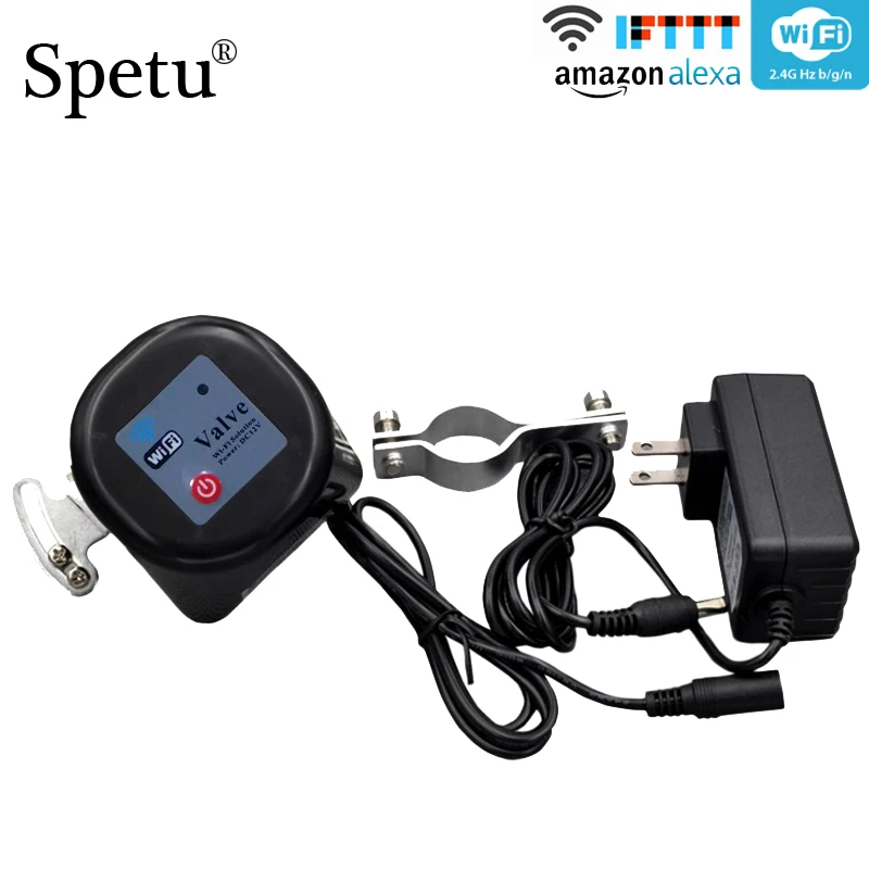 

Spetu Smart Wifi Water Valve Garden Timers WIFI Irrigation Controller Watering System Automatic Gas Valve Home Automation