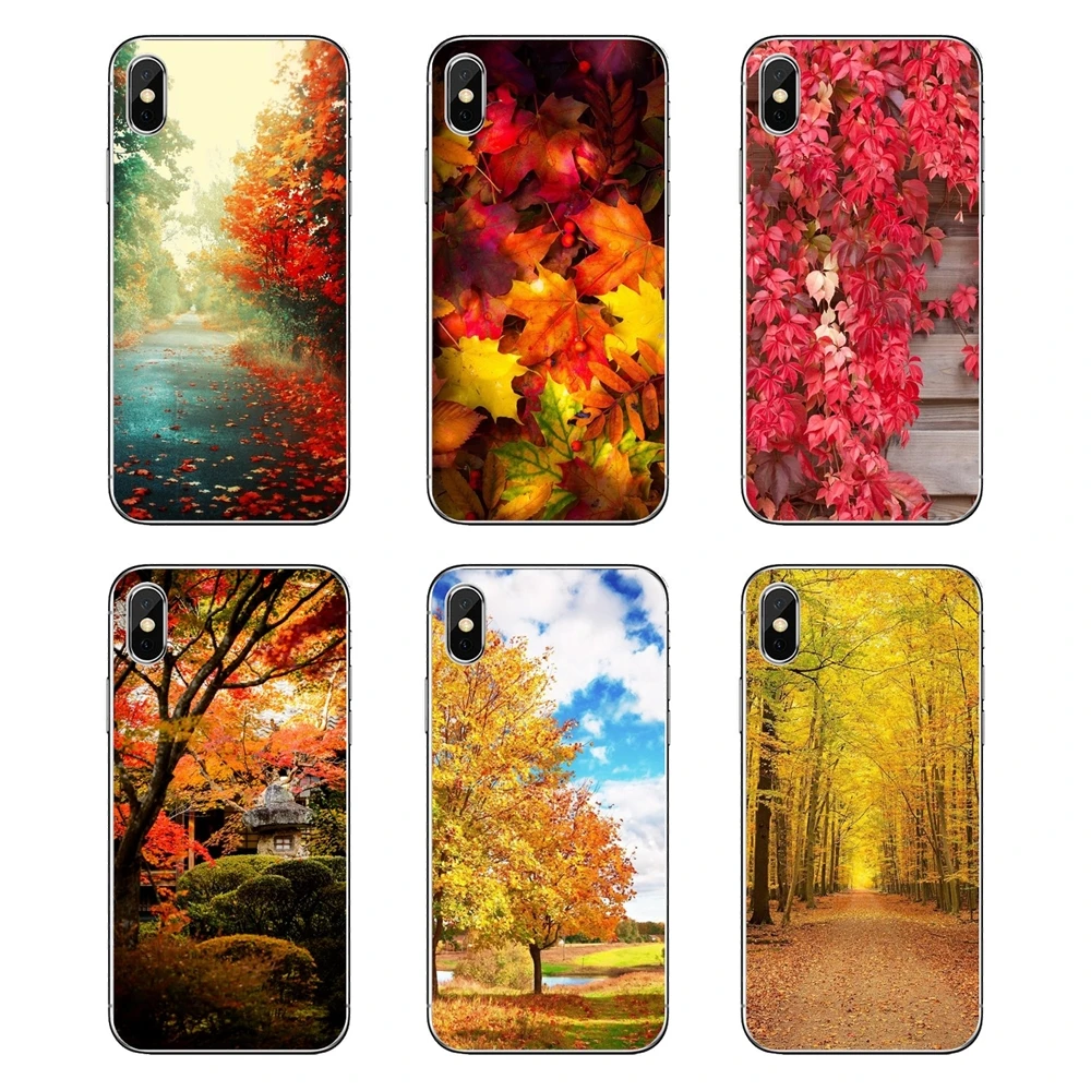 

Autumn Desktop Wallpapers For iPod Touch iPhone 4 4S 5 5S 5C SE 6 6S 7 8 X XR XS Plus MAX Soft Transparent Cases Covers