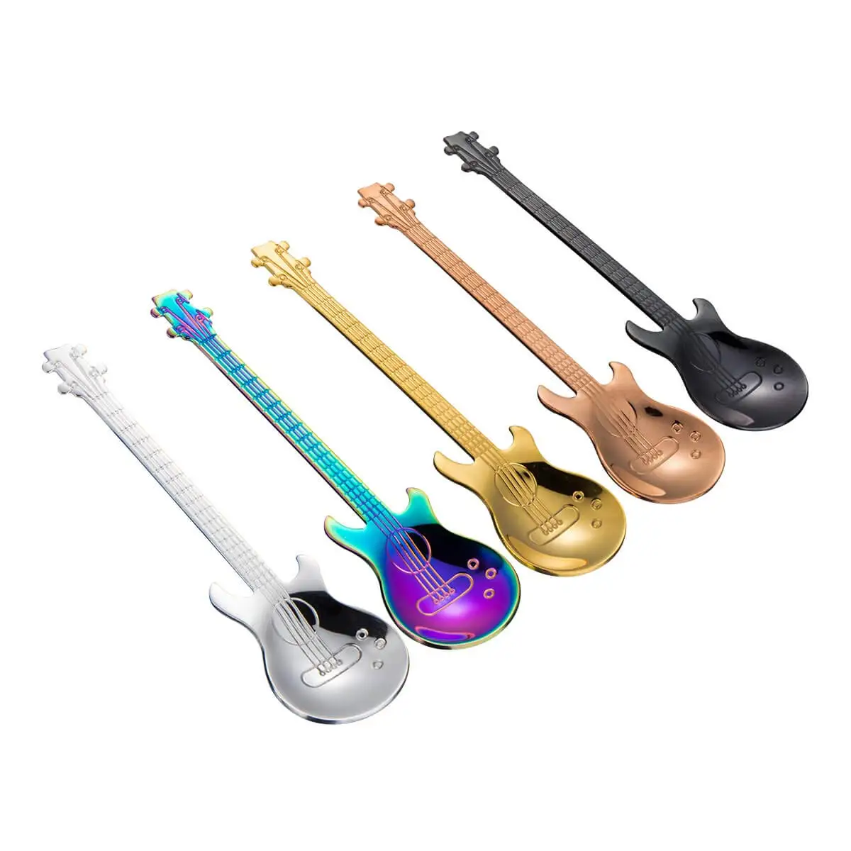 

Spoon Set Stainless Steel Coffee Spoon - Demitasse Espresso Spoons 5pcs