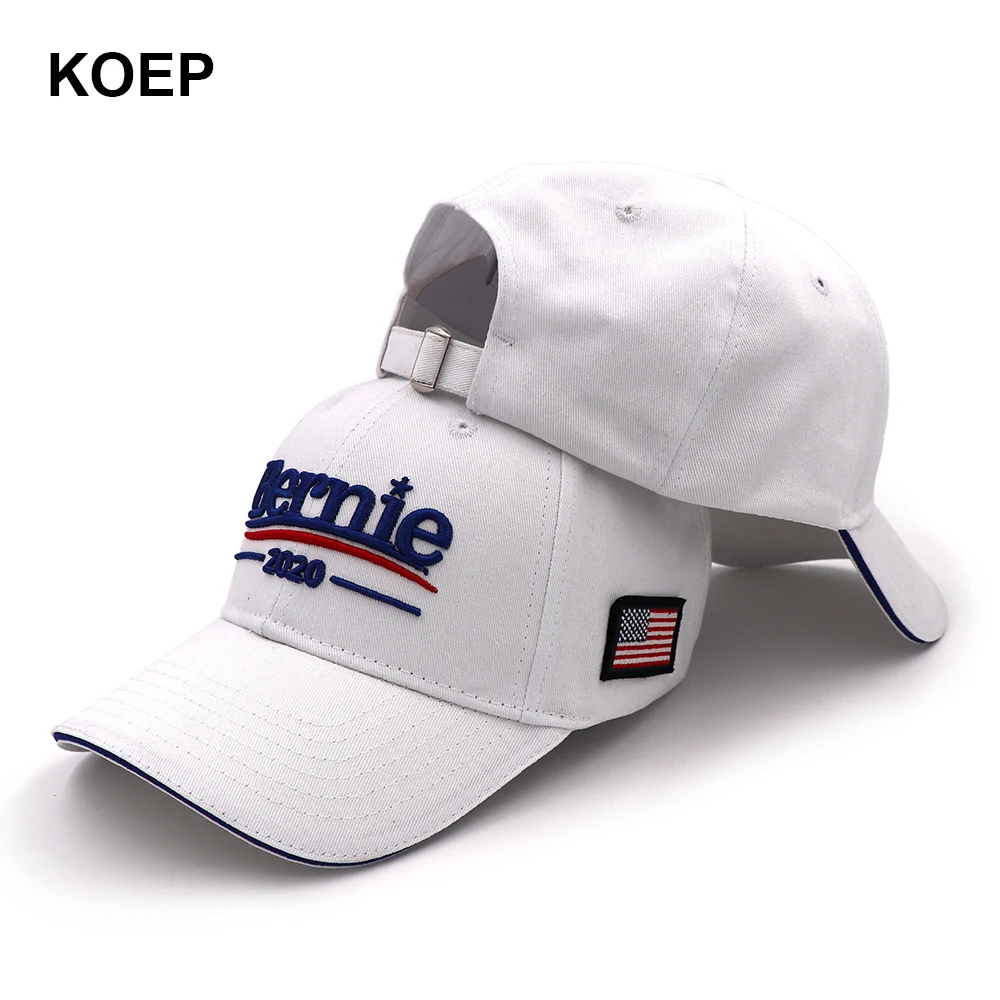 Кепка KOEP Bernie Sanders, бейсбольная кепка с флагом США s Keep America Great Snapback, Кепка с 3D вышивкой в виде звезд и букв сзади