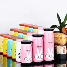 Nueva Llegada de Dibujos Animados Termo Taza Botella Thermocup de Vacío de Acero Inoxidable Taza Térmica 260 ml/350 ml/500 ML Regalo divertido
