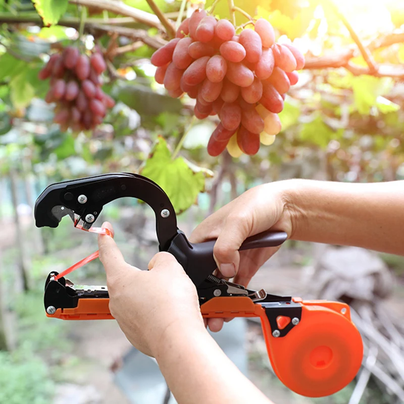  Plant Tying Tapener Tape Machine Garden Hand Tools Tying Vine Branch Machine Tied Twig Gun Strappin