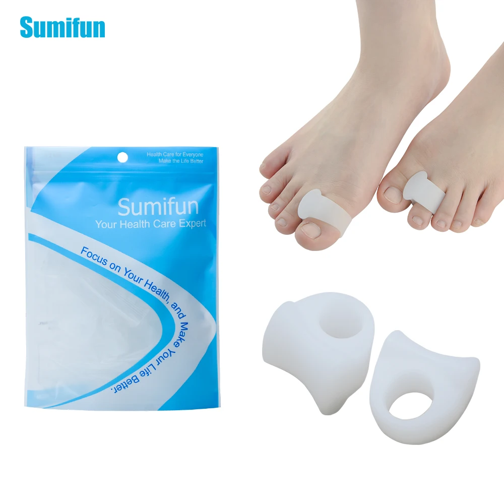6Pcs/3Pairs Silicone Toe Stretcher Bunion Protector Hallux Valgus