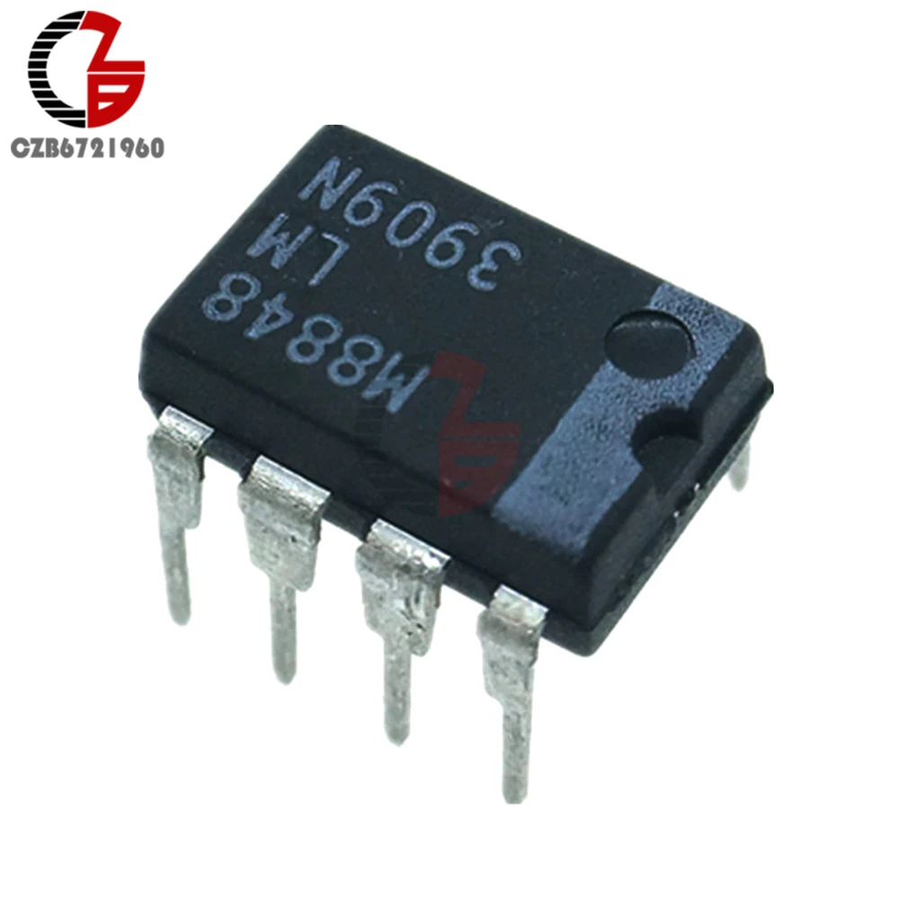 

LED Flasher Oscillator IC NSC DIP-8 LM3909N LM3909