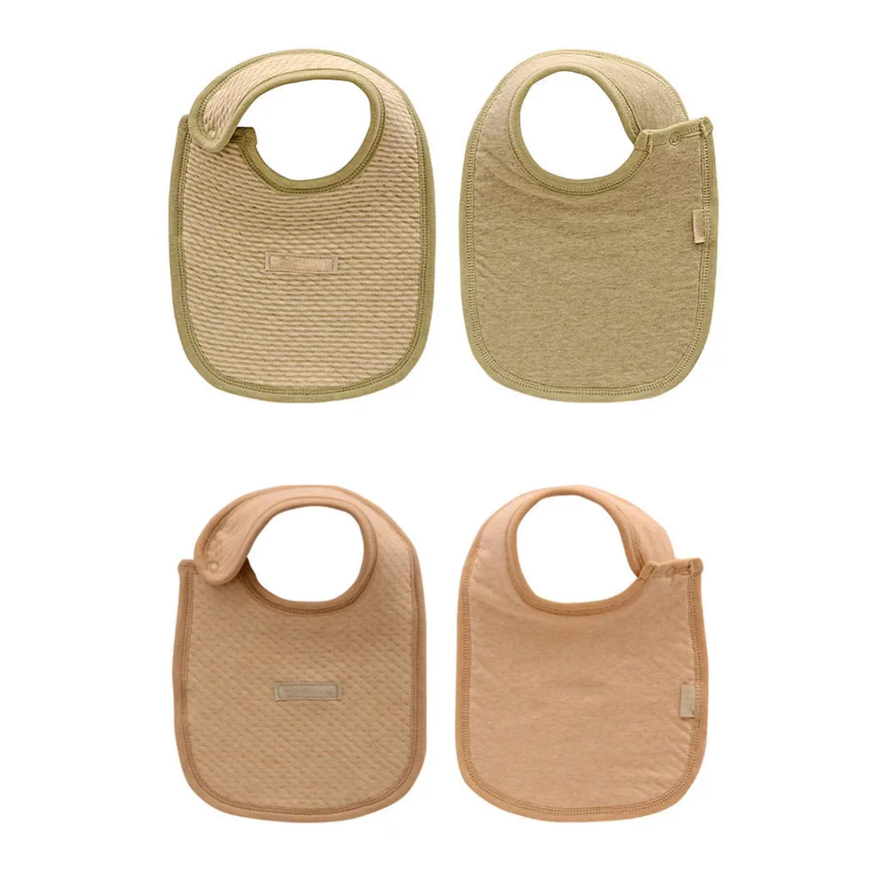 Buy New Natural Organic Colored Cotton Baby Bib