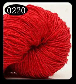 Акриловая смесь полиэстер вязание швейная пряжа использовать для вязаный коврик и тапочки Пряжа мягкая и жесткая пряжа - Цвет: 0220