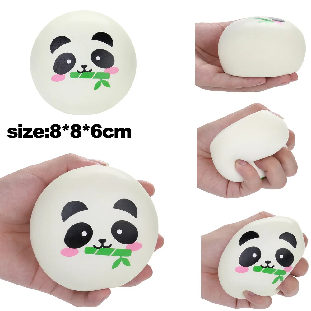 Бесплатная доставка 8 см Squishies панда пончик замедлить рост Squeeze Ароматические