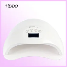 VEDO 48 Вт SUN5PLUS УФ светодиодная лампа для сушки ногтей Таймер 30s 60s 99s Автоматическая зондирующая УФ лампа для быстрой сушки всех гелей инструменты для маникюра