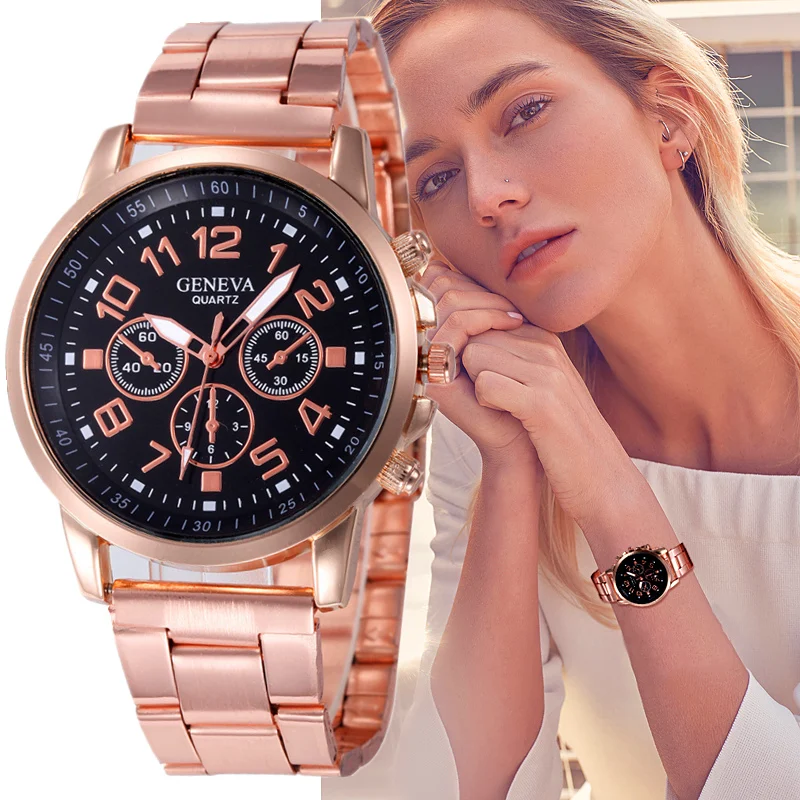 Reloj mujer Relogio Feminino женские часы Роскошные из нержавеющей стали женские кварцевые наручные часы женские s часы bayan kol saati