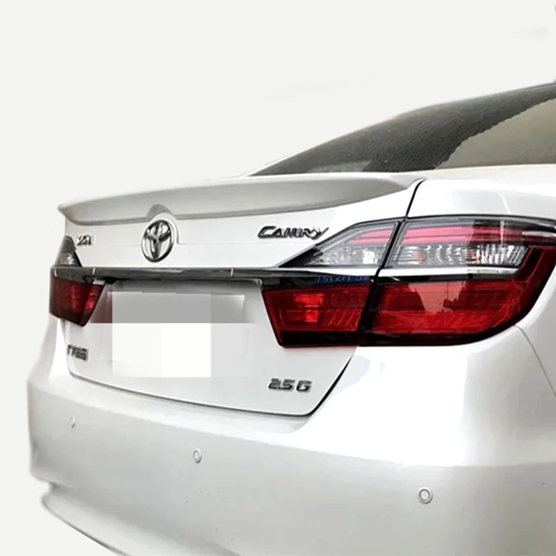 Для toyota camry 2011 2012 2013 высокая твердость и качественный АБС-пластик спойлер на задний багажник, крыло грунтовка "сделай сам"