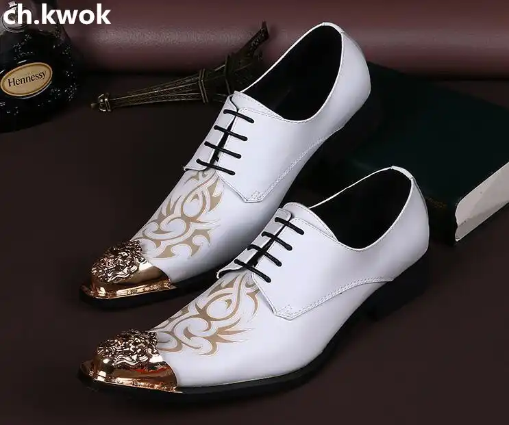 white and gold prom shoes