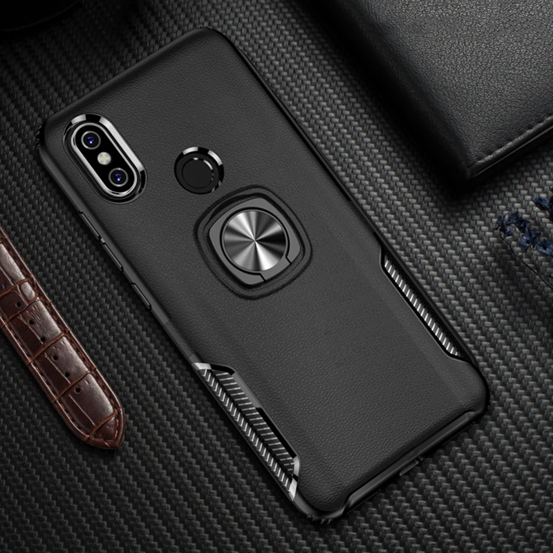 Чехол Toraise Xiaomi mi8 MI 8 с металлическим кольцом и подставкой для автомобиля