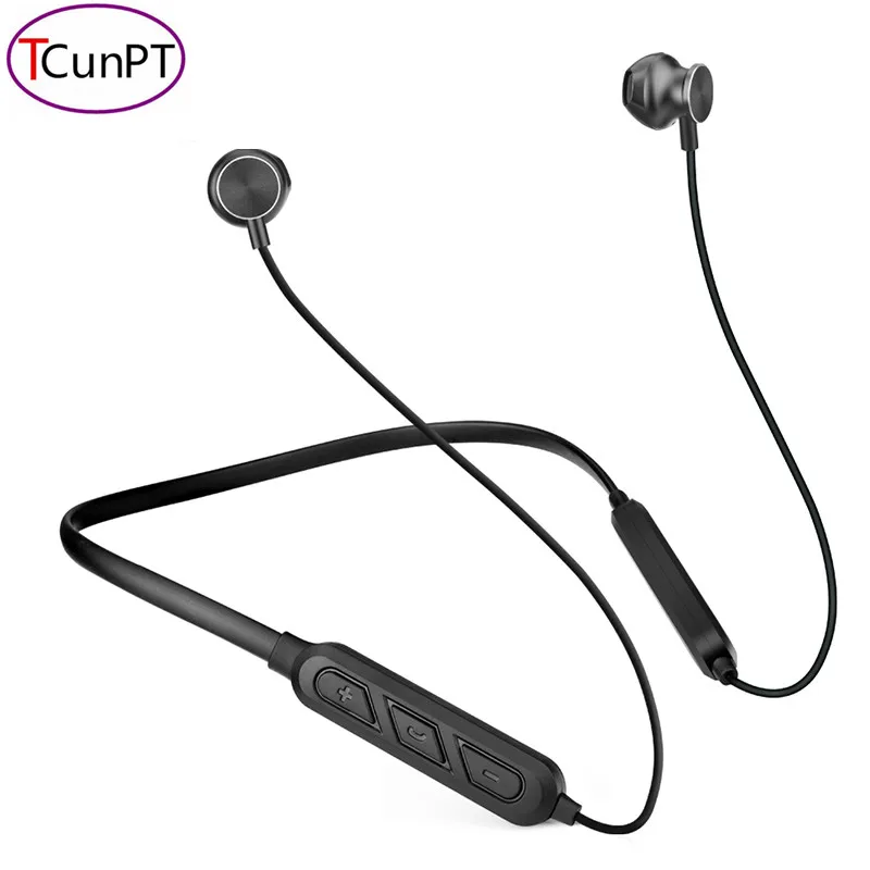 X7 Plus Bluetooth наушники Магнитная гарнитура с лентой на шею водонепроницаемые