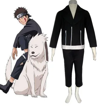 

High-Q Unisex Anime Cos NARUTO Inuzuka Kiba Cosplay Costume Sets