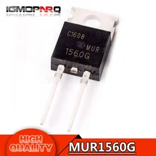 20pcs free shipping MUR1560G MUR1560 1560G 600V 15A diode rectifier 100% new original quality assurance
