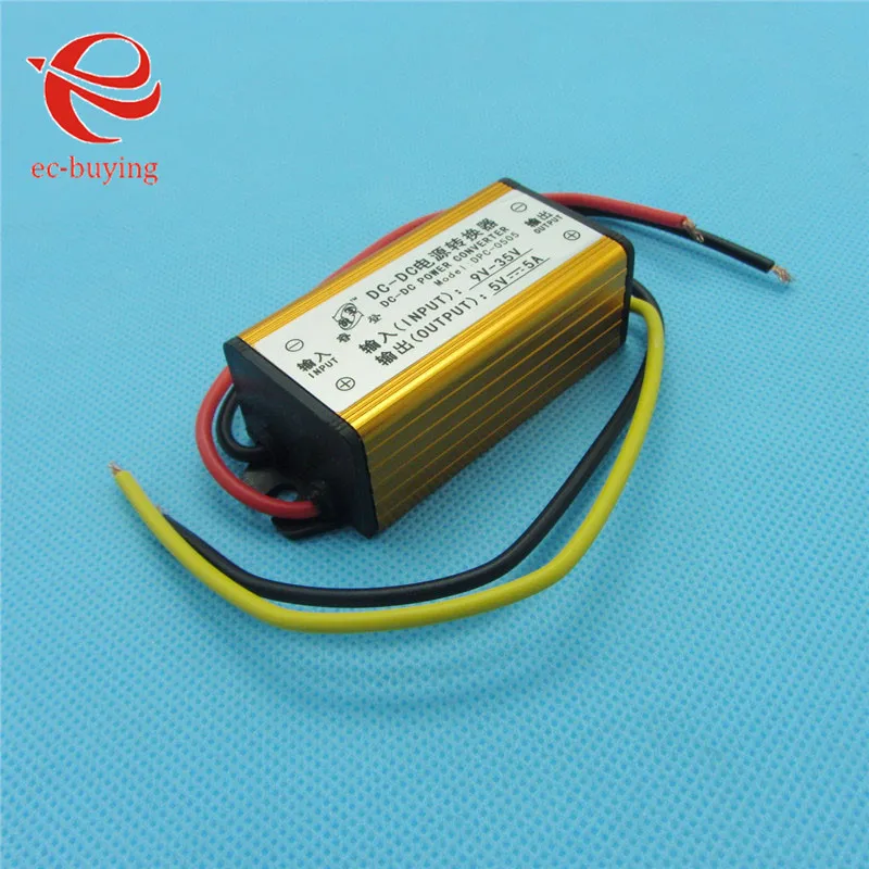 

Waterproof DC-DC Power Converter 12V to 5V 24v to 5v DPC-0505 Buck Module