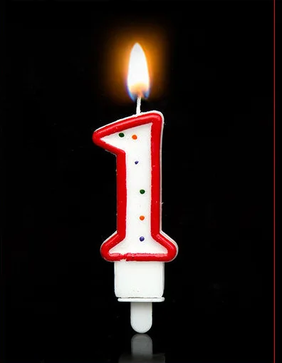 Точка свеча с числом для дня рождения 1 2 3 4 5 6 7 8 9 0 Пижама для детей и взрослых на день рождения свечи для торта вечерние поставки Свадебные украшения торт декоративные свечи - Цвет: 1