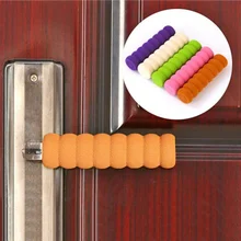 Дверная ручка Чехлы для маленьких детей Защитный дверная ручка спираль анти-столкновение набор ручек Домашняя безопасность украшения случайный цвет