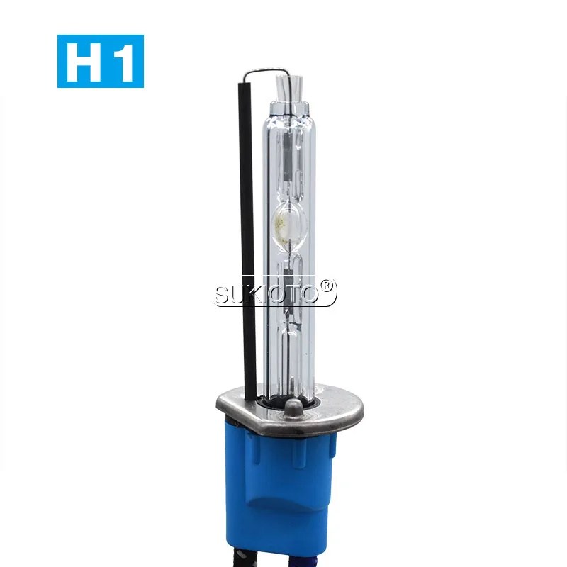 SUKIOTO D2H HID Projector Bulb 35W 55W Xenon H7 H3 H11 HB3 HB4 9012 D2H H1 HID Bulb 55W 5500K Fast Bright Car Headlight Bulb Kit (12)