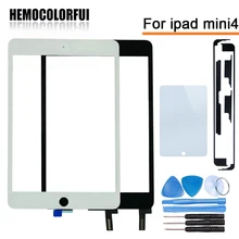 For ipad mini4 Tablet Touch panel For ipad mini 4 A1538 A1550 Touch screen digitizer without home button & Tools