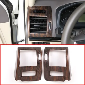 

Pine Wood Grain ABS Side Air Conditioning Vent Frame Trim For Toyota Land Cruiser Prado FJ150 150 2010-2019 Car Accessories