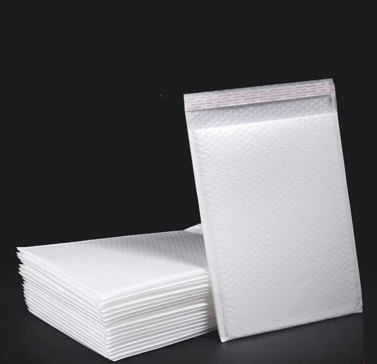 

50pcs Thickened White Plastic Bubble Envelopes Bags Mailers Padded Shipping Envelope With Bubble Mailing Bag Business Supplies