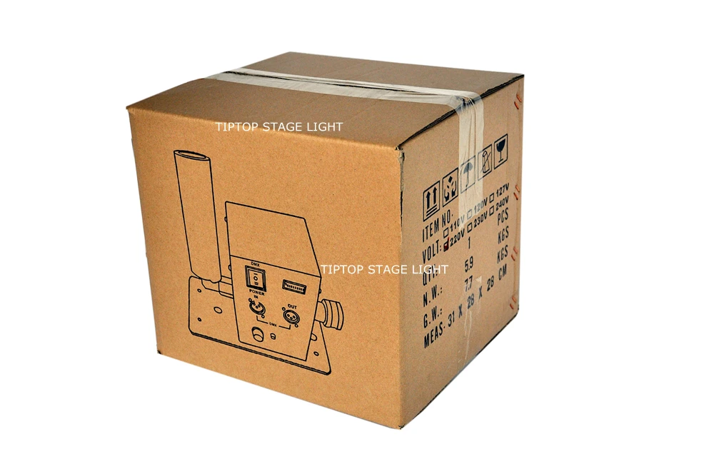 Tamanho do Bico Furo de Montagem Máquina de Jacto de Coluna Freeshipping 2 Co2 Xlot Mini Jato Canhão Porão Dmx Stage Co2 2ch Partido Canhão 39 machine pet