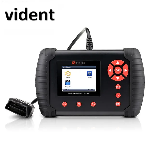 US $159 0 |VIDENT iLink400 Full System Single Make Scan tool Support ABS/SRS/EPB//DPF Regeneration/Oil Reset ilnk400-in Electrical Testers & Test