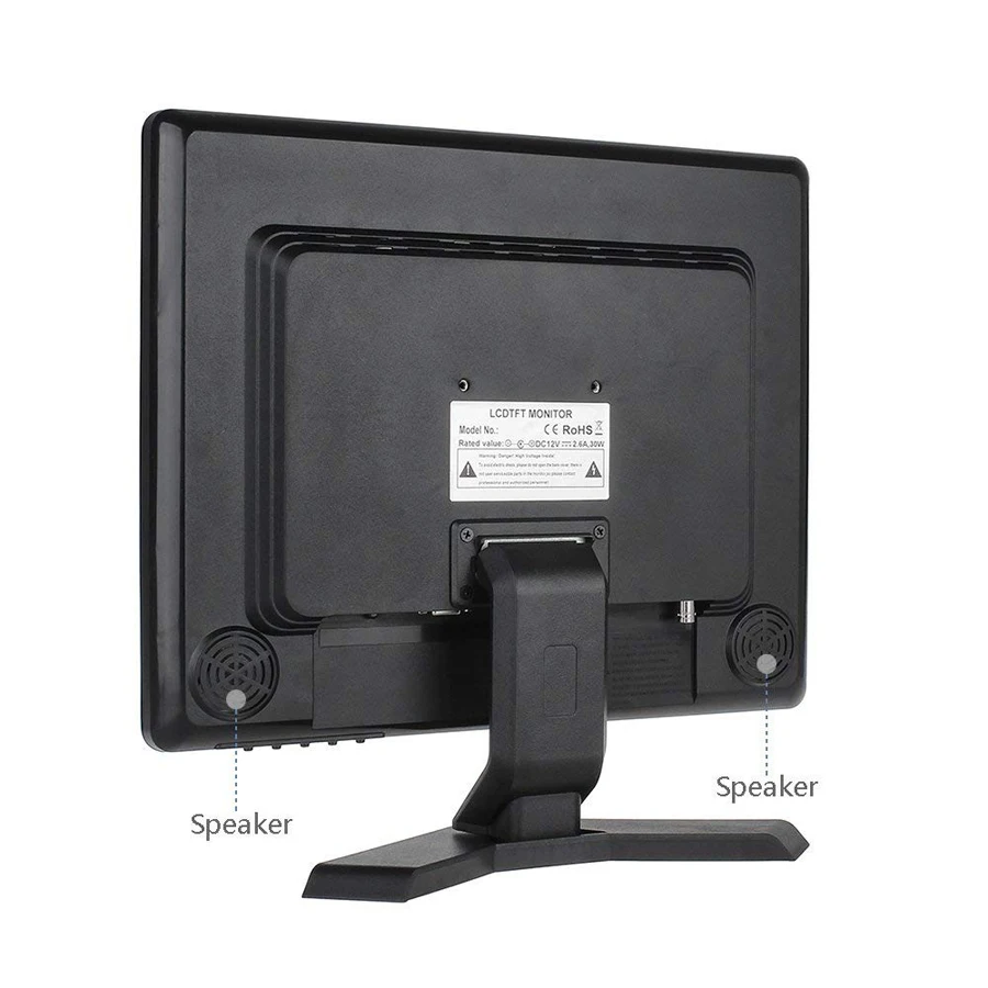  15 pollici Monitor Tft 1024*768 HD 15 pollici Monitor Video Audio BNC AV USB VGA HDMI per CCTV di S