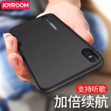 Joyroom 3500 мАч чехол для зарядного устройства для iPhone X внешний резервный чехол для зарядки Ультратонкий чехол для зарядного устройства для iPhone X