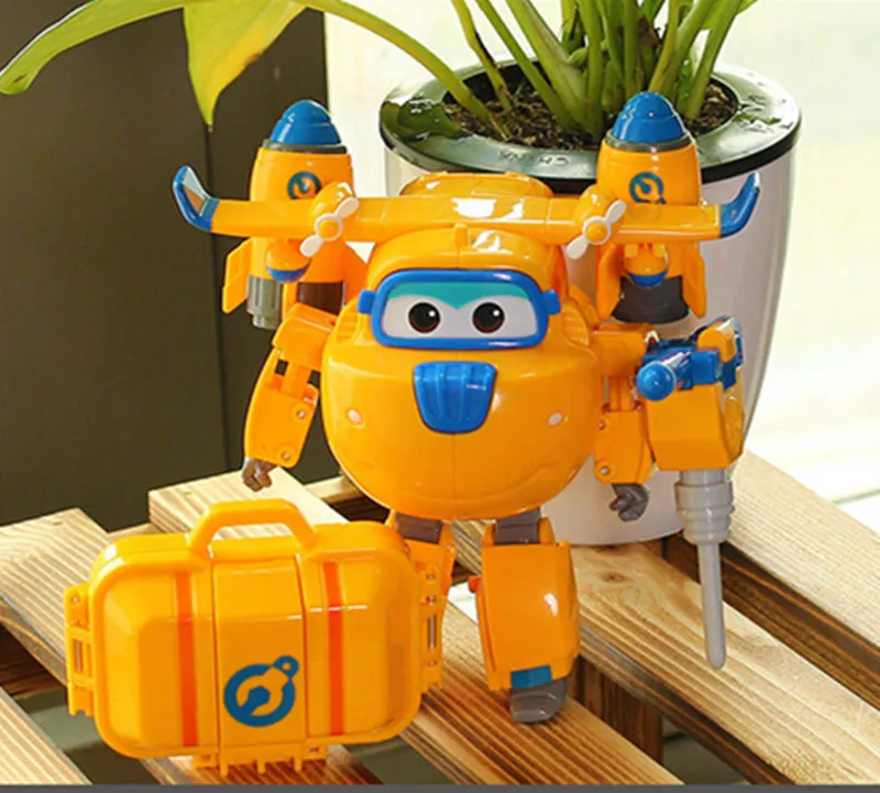super wings donnie robot suit