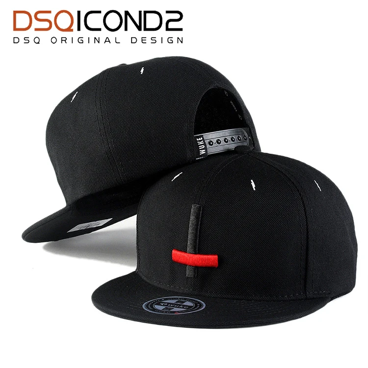 

DSQICOND2 Quality Baseball Snapback Cap Cross LOGO Embroidery Dad Hat for Man Woman 100% Cotton Summer Fashion Cool Hip Hop Caps