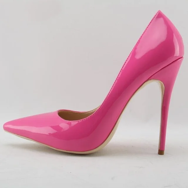 rose pink stilettos