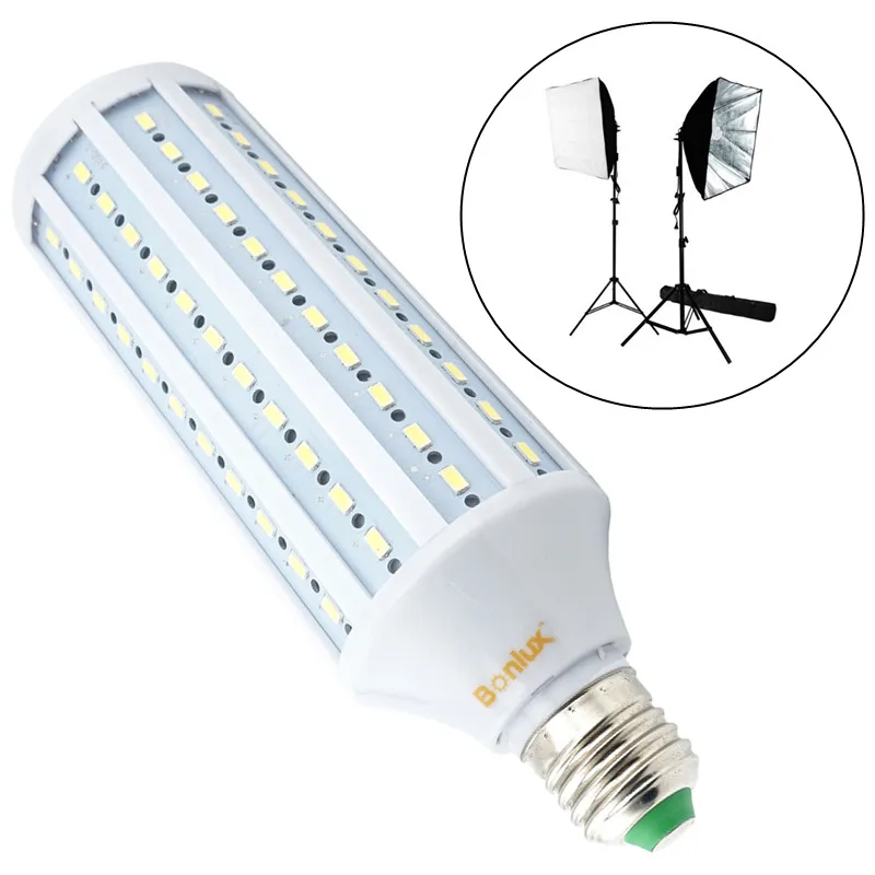 

40W Studio Bulb LED 5500K E26 E27 Photography Bulb Prefrssional Video Background Camera Lamp Daylight Photo Lights Bulbs