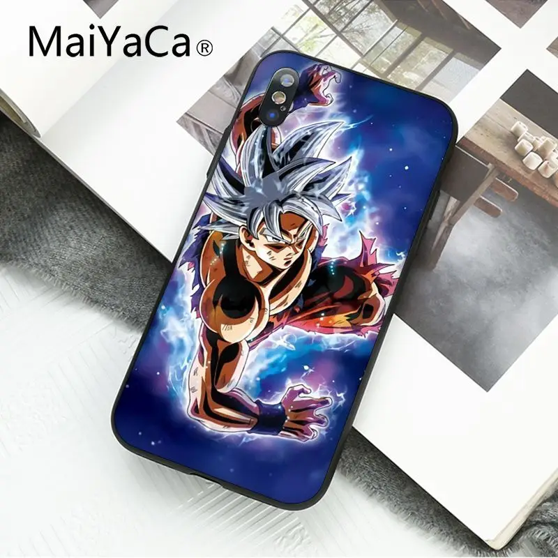 MaiYaCa Dragon Ball Z Super DBZ Goku Модный чехол для телефона iphone 11 Pro 11Pro MAX 8 7 6S Plus 5 5S SE XR X XS MAX 10 Coque