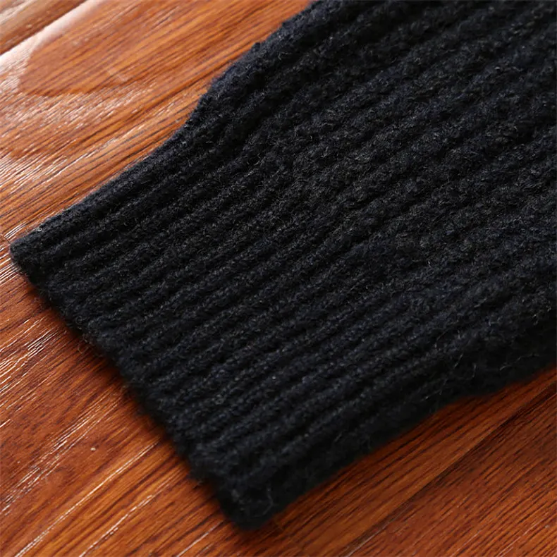 4Colors Heavy-Knit Sweater Men Pullovers Thick Winter Warm Sweater Jumpers Women Autumn Male Female Dress knitwear Plus size 4XL-06