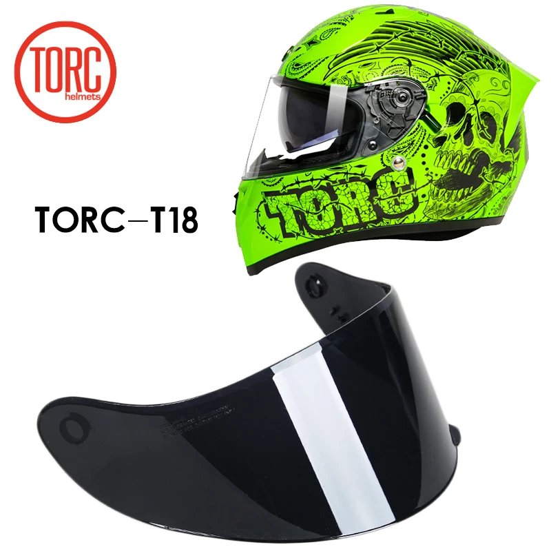 Специальные Ссылки для объектива! Полнолицевая защита для шлема для TORC-T18 Полнолицевая защита для мотоциклетного шлема 4 цвета