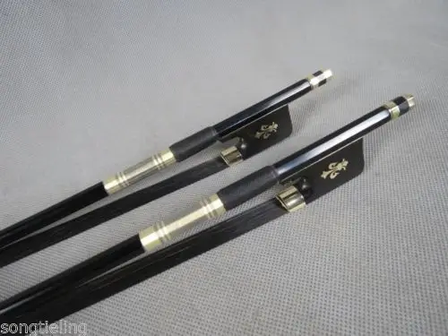 

1pcs Professional black Carbon fiber Cello bow 4/4,black Horsehair