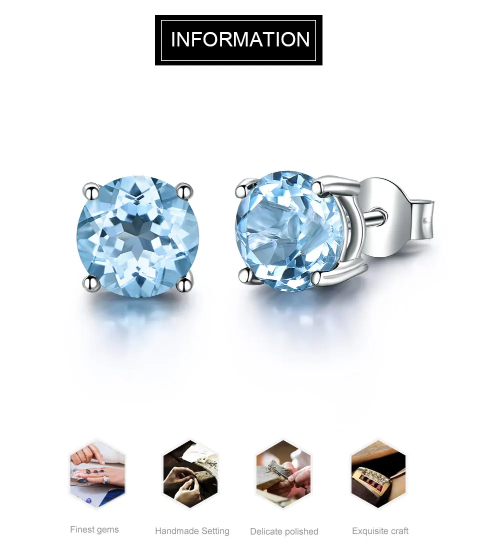 UMCHO-sky blue topaz earringss for womenEUJ002B-1 (2)