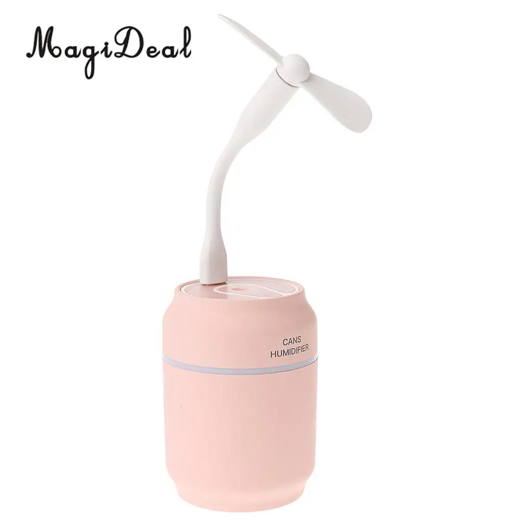 MagiDeal Small Personal Humidifier Essential Oil Aromatherapy Diffuser Black