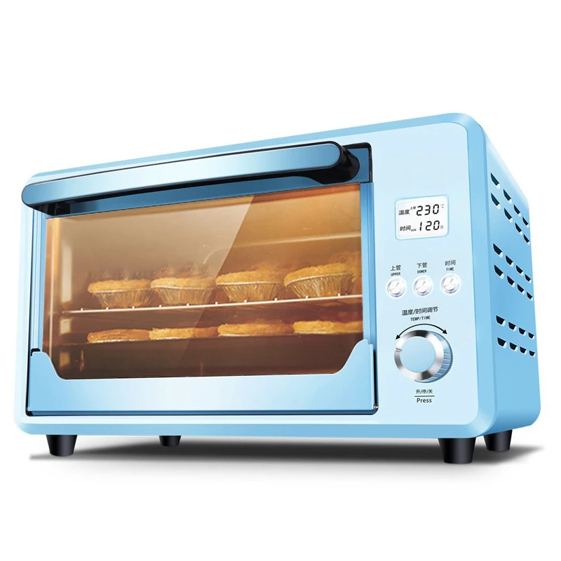 DMWD 25л мини автоматическая электрическая духовка многофункциональная торт хлеб тостеры пицца машина для выпечки синий 1500 Вт 220 В