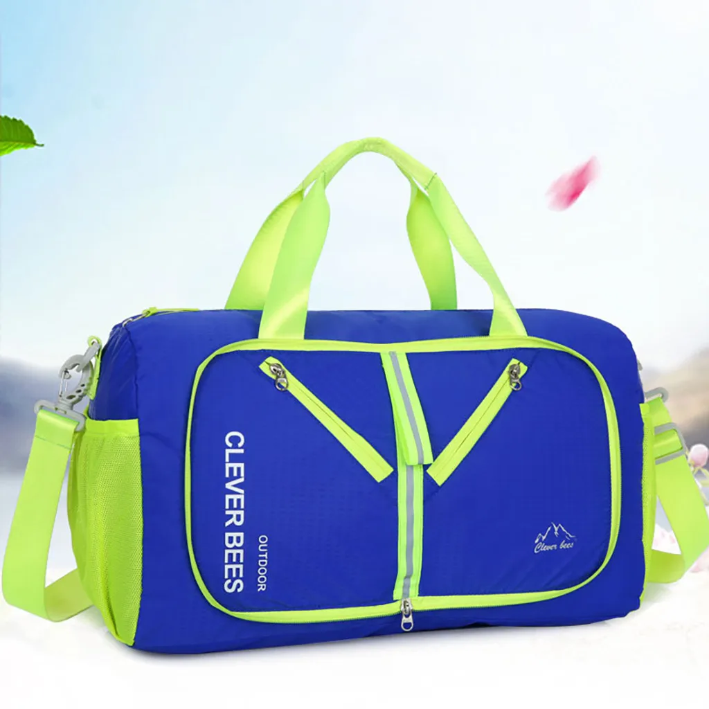 Новая большая спортивная сумка хранение дорожных сумок складной пакет ...