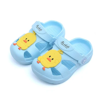 

Summer Slippers Boys Girls Kids Slippers Children Barefoot Shoes Kids Cute Ducks Beach Sandals Toddlers Boys Shoes 2019 Fashion