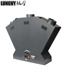 Цветная машина пламени пламенный проектор 3 головы DMX Пожарная машина супер сценический эффект освещения