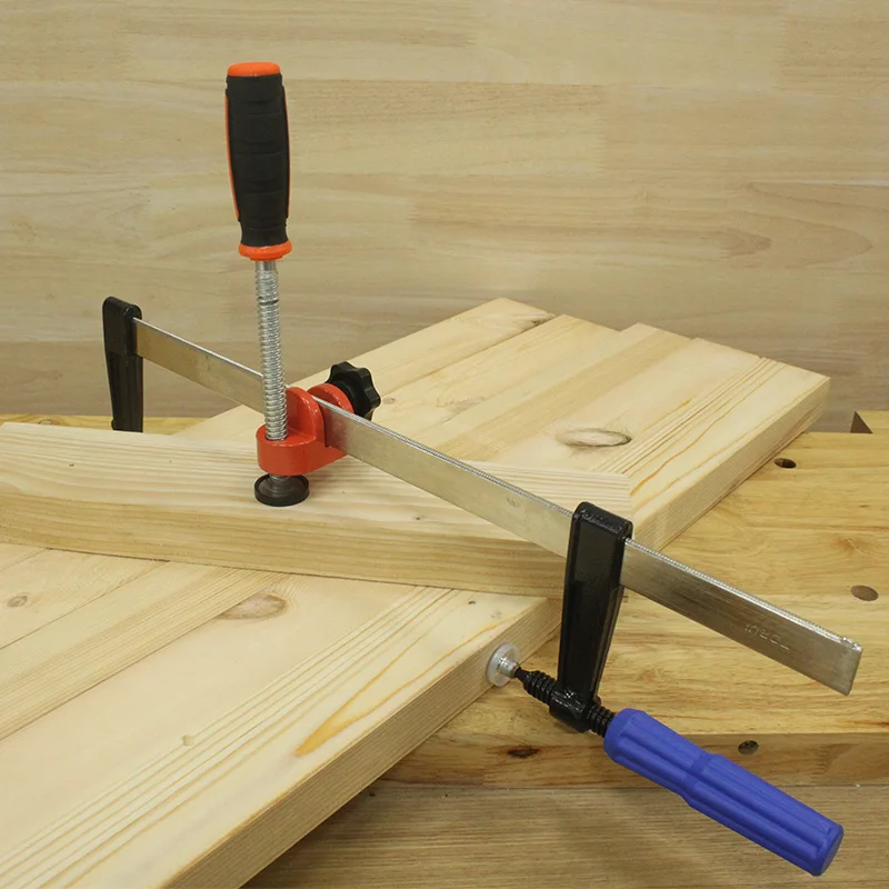 2 шт. одиночный шпиндель винт край зажимы|clamp woodworking tools|clamps woodworkingedge clamp |
